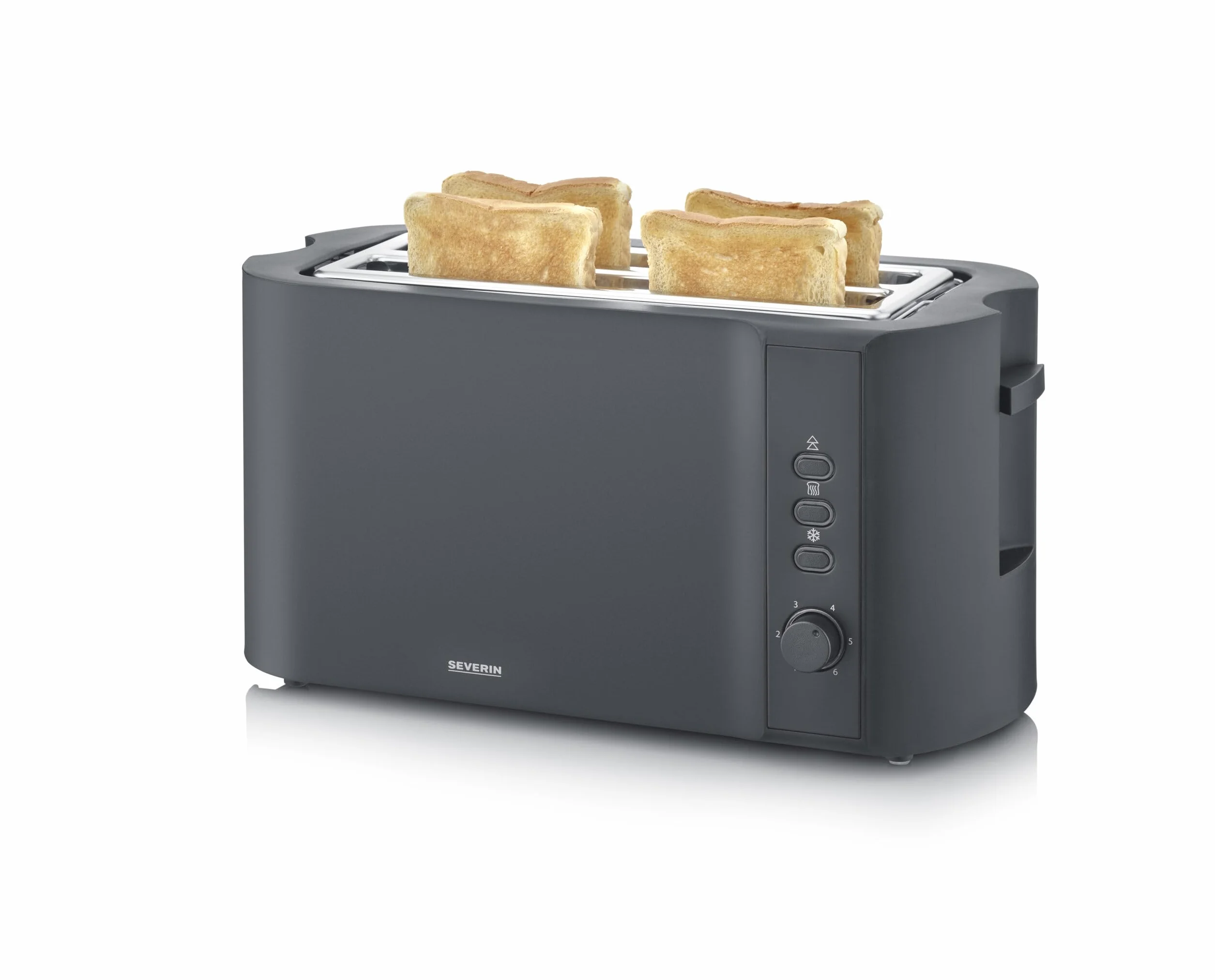 Toster SEVERIN 1400 W 4 kromki czarny matowy AT 2591