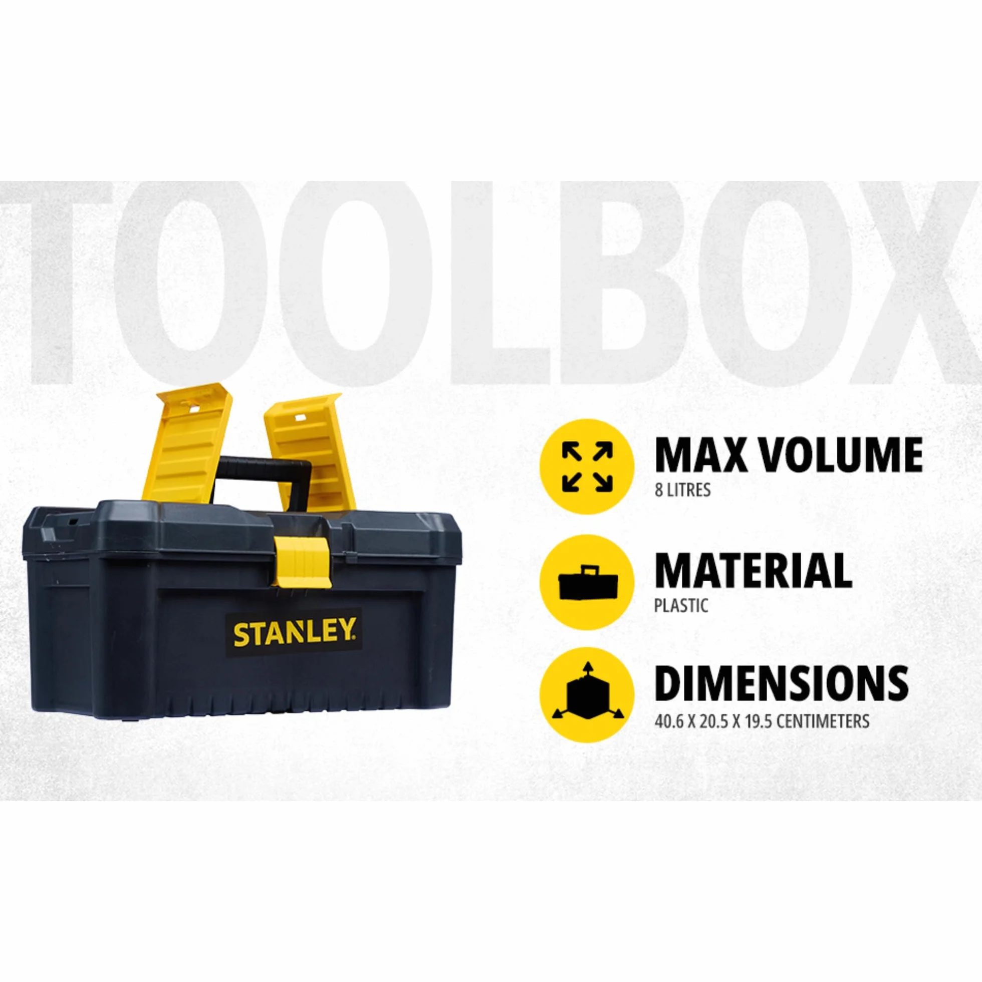 Stanley Skrzynka narzędziowa Essential 16" z tworzywa STST1-75517