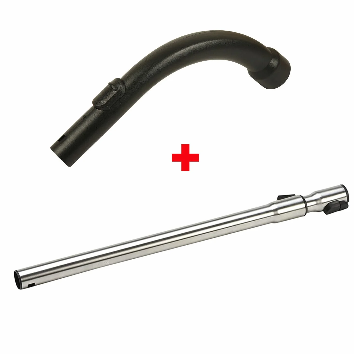 Rura Teleskopowa z Funkcją Zatrzasku + Uchwyt do Miele S8340 S8330 8370 S2131 9442601 S2 S4 S5 S6 S8 S711 S712 S381 Ecoline Classic C1 Compact C2 Complete C3 Odkurzacz