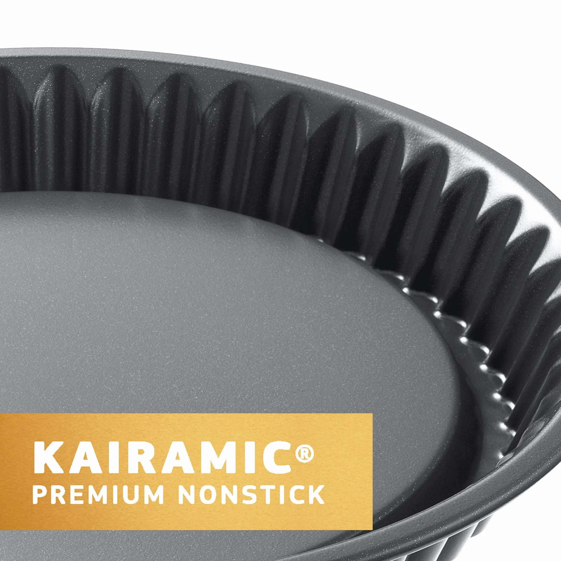 Kaiser La Forme Plus Okrągła Forma do Pieczenia, Srebrna, Ø 28 cm