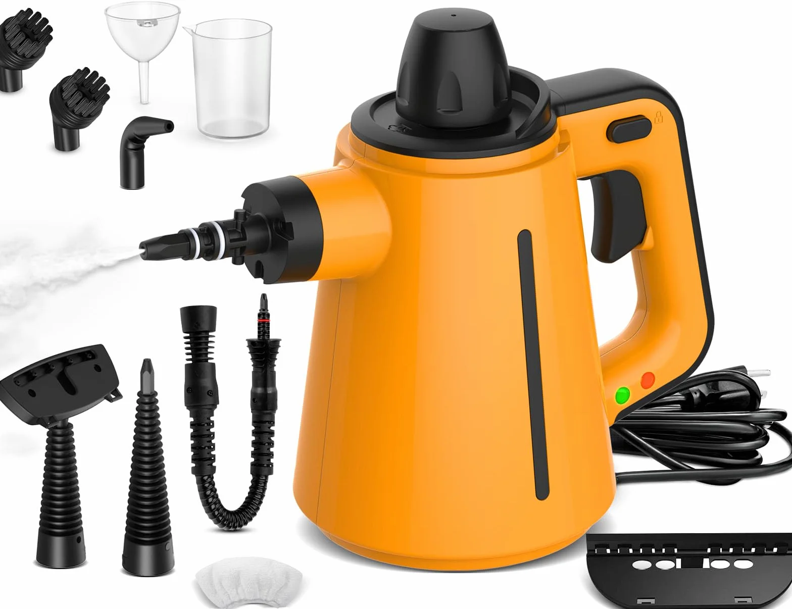 Myjka parowa 1050 W 3,5 bar 380 ml ręczne urządzenie do czyszczenia podłóg i mebli
