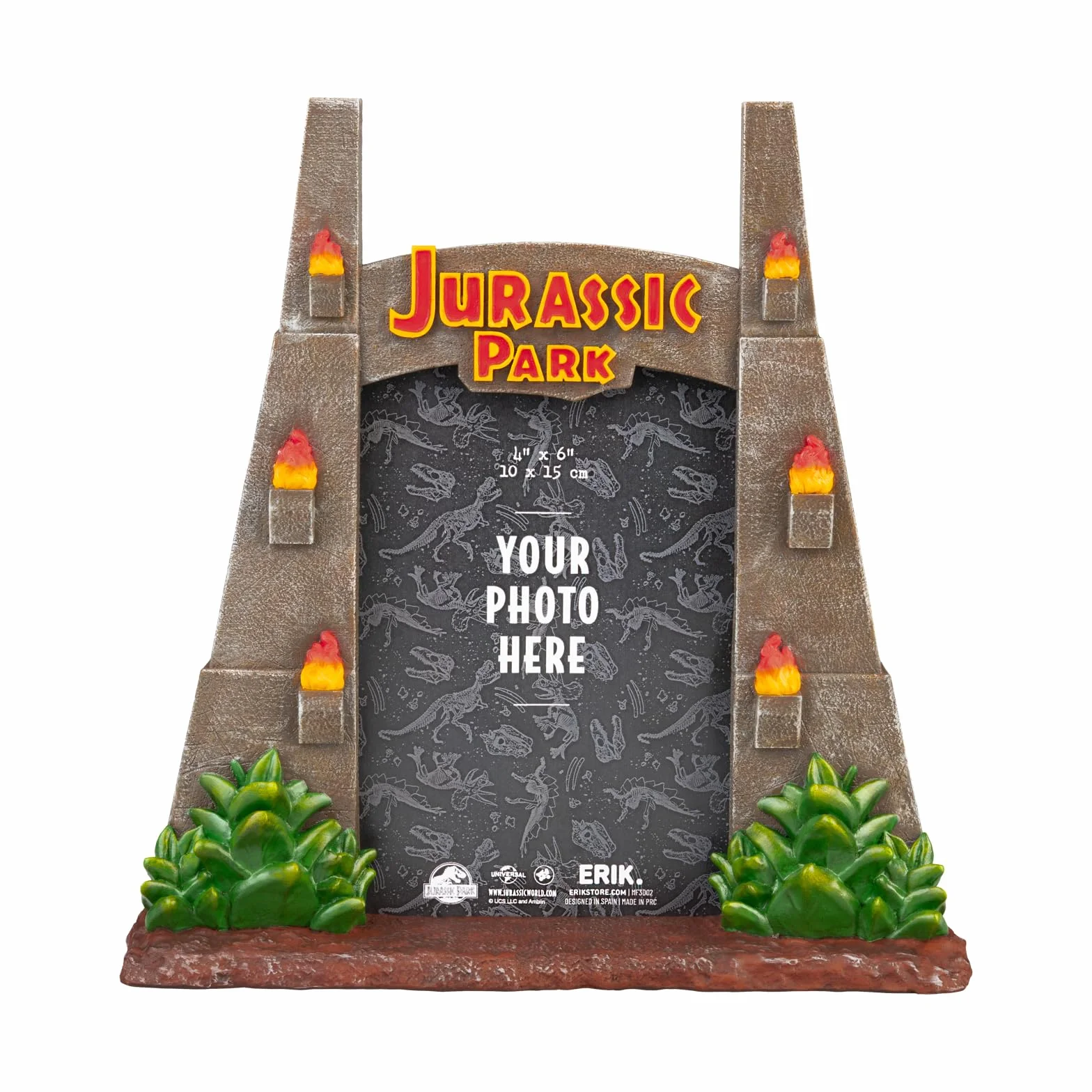 Grupo Erik Photo Frame 6x4 - Jurassic Park Merchandise | 6 x 4 Picture Frame - 10 x 15 cm Photo Frames | Jurassic Park Gifts For Friends, New Home Gifts
