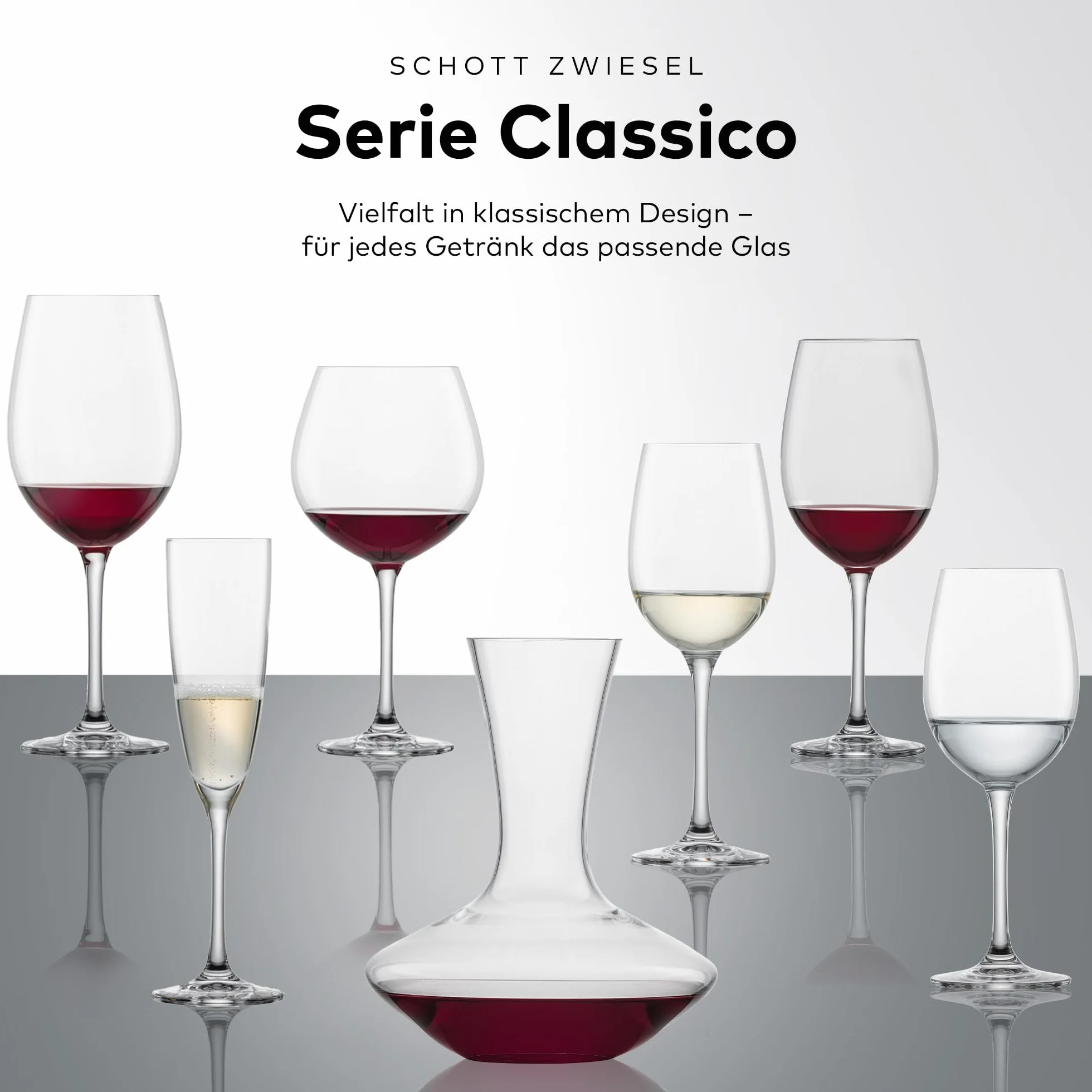 SCHOTT ZWIESEL Burgundowe kieliszki do czerwonego wina Classico zestaw 6 szt. mycie w zmywarce Made in Germany