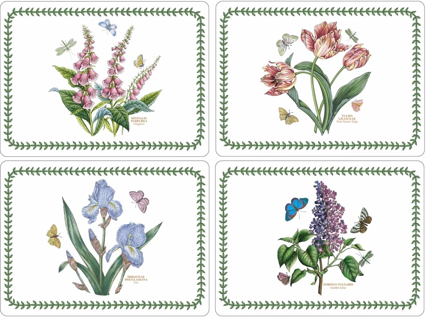 Pimpernel Botanic Garden Podkładki Zestaw 4 szt.
