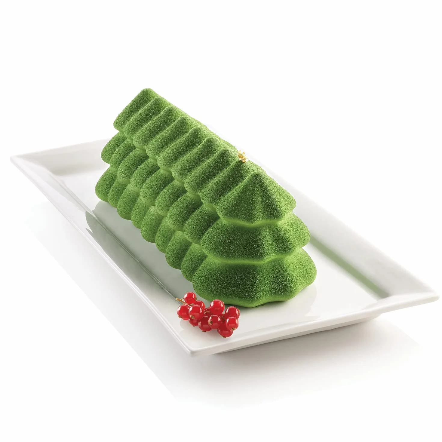 silikomart - BûCHE SAPIN - Formy silikonowe 250 x 89 wys. 87 mm