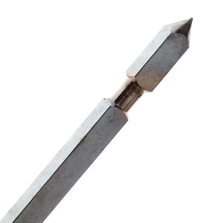 Szpikulec kwadratowy ze stali nierdzewnej 6 x 6 mm do rożna obrotowego 70 cm