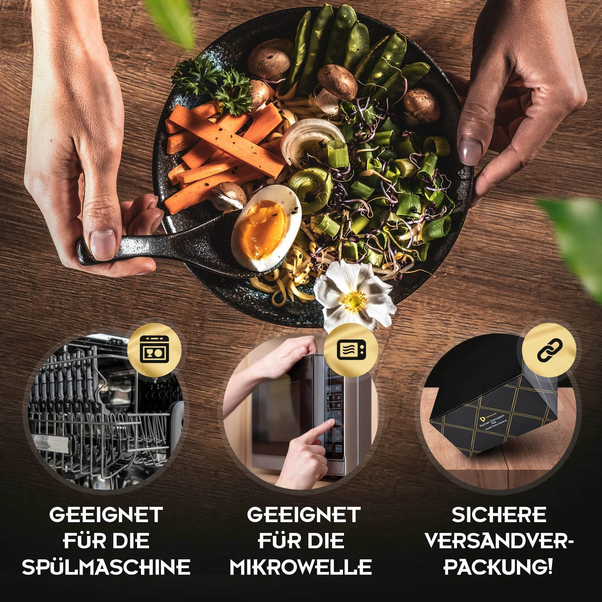 Ramen zestaw misek Osaka Stardust Model Ceramiczna japońska miska do zupy Pho Ramenbowl