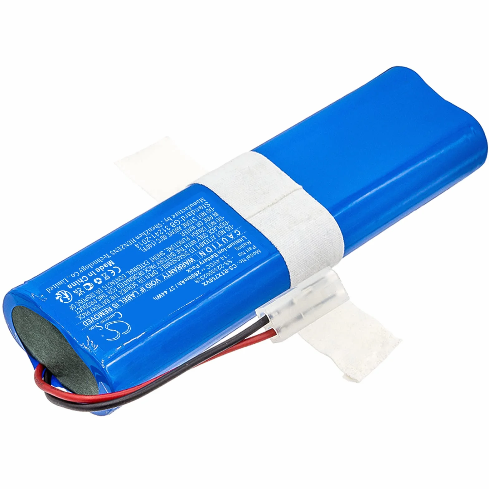 TECHTEK Bateria 2600mAh kompatybilny z [OBH Nordica] OA8577, OA8577NH/NS0, X-Plorer 75S, kompatybilny z [Tefal] RG7675, RG7675WH/NS0, RG7687, RG7687WH/NS0, RG8477, RG8477WH/NS0, RG8497, RG8497WH/NS0