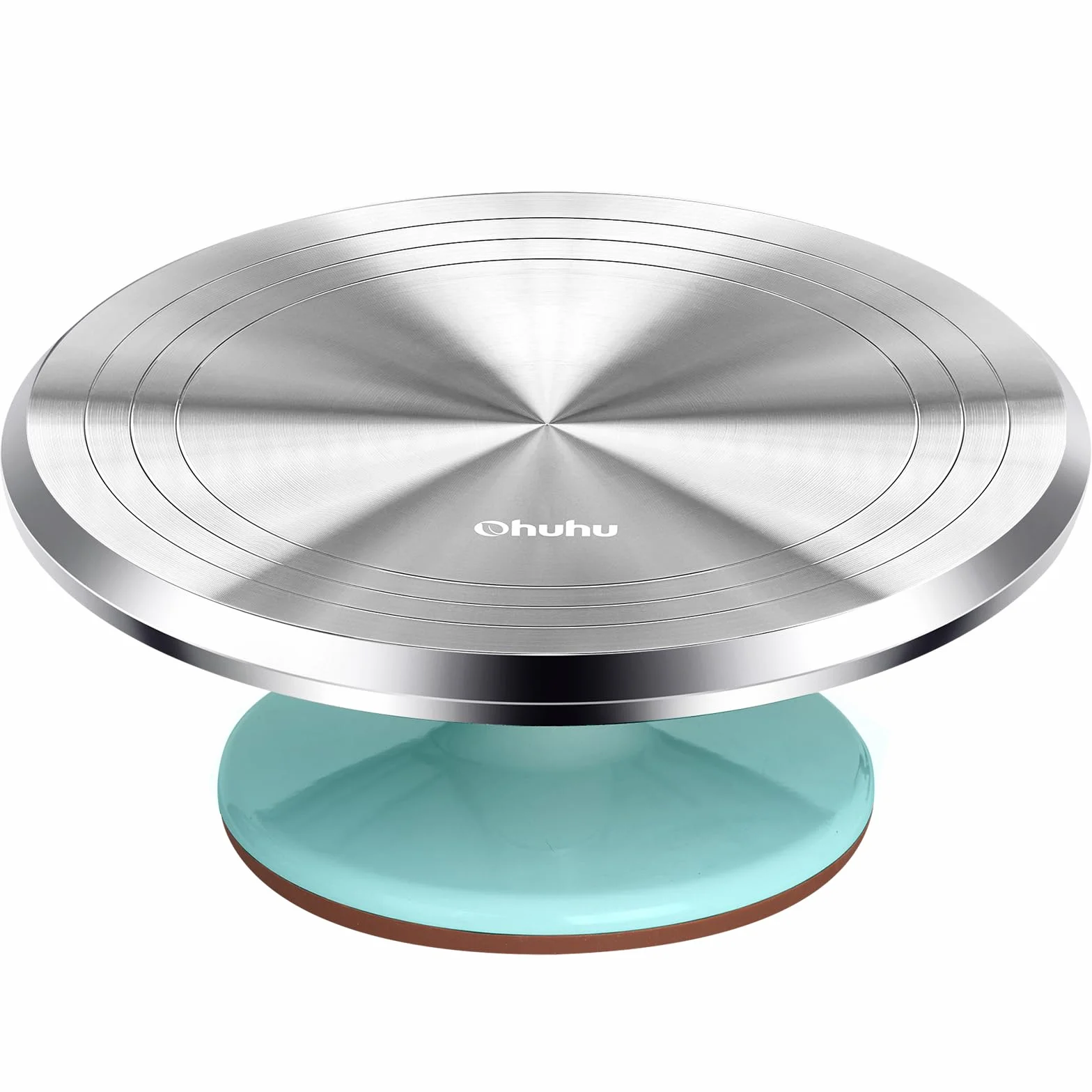 Ohuhu Obrotowa patera na tort 30 cm ze stopu aluminium