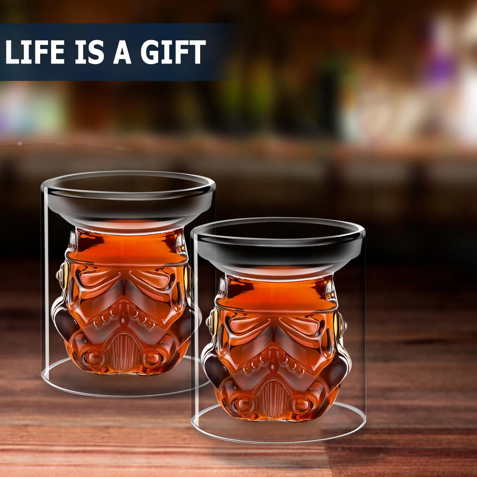 Karafka do whisky 150 ml, szklanki do trzeźwości, prezent dla mężczyzn