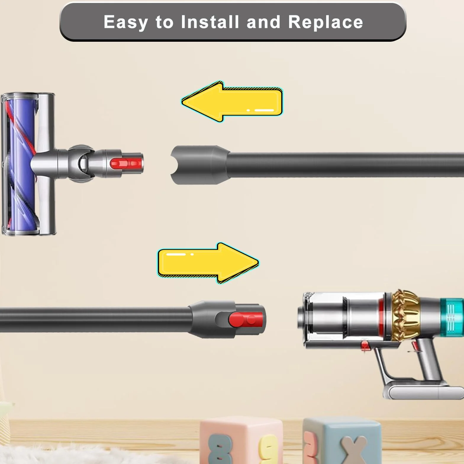 Drążek przedłużający do Dyson V12