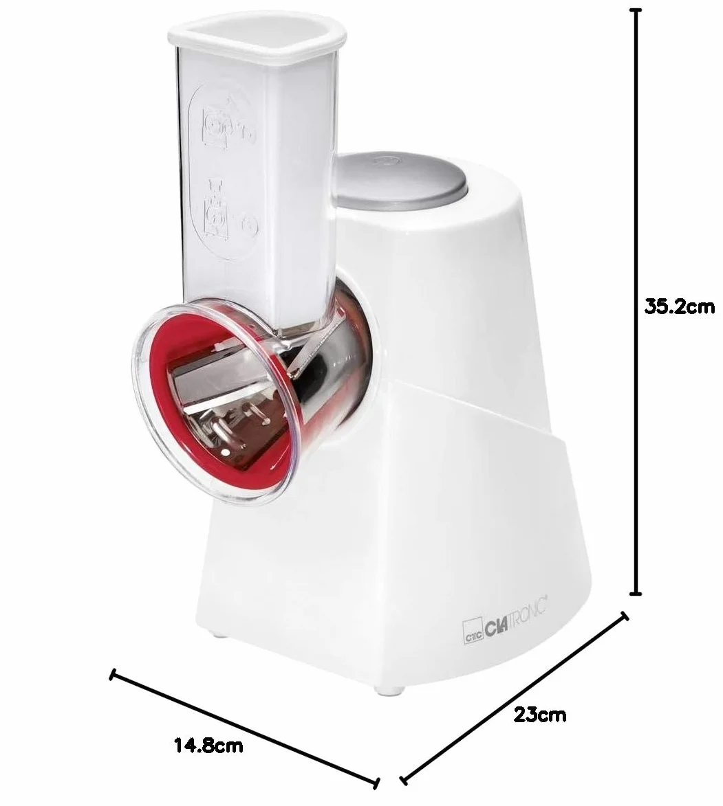 Clatronic ME 3604 elektryczna krajalnica do warzyw 150 W 5 końcówek