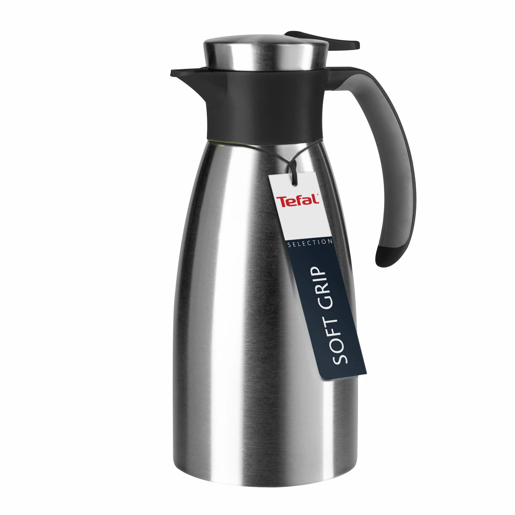 TEFAL SOFT GRIP karafka termiczna 1L CZARNY - K3043114