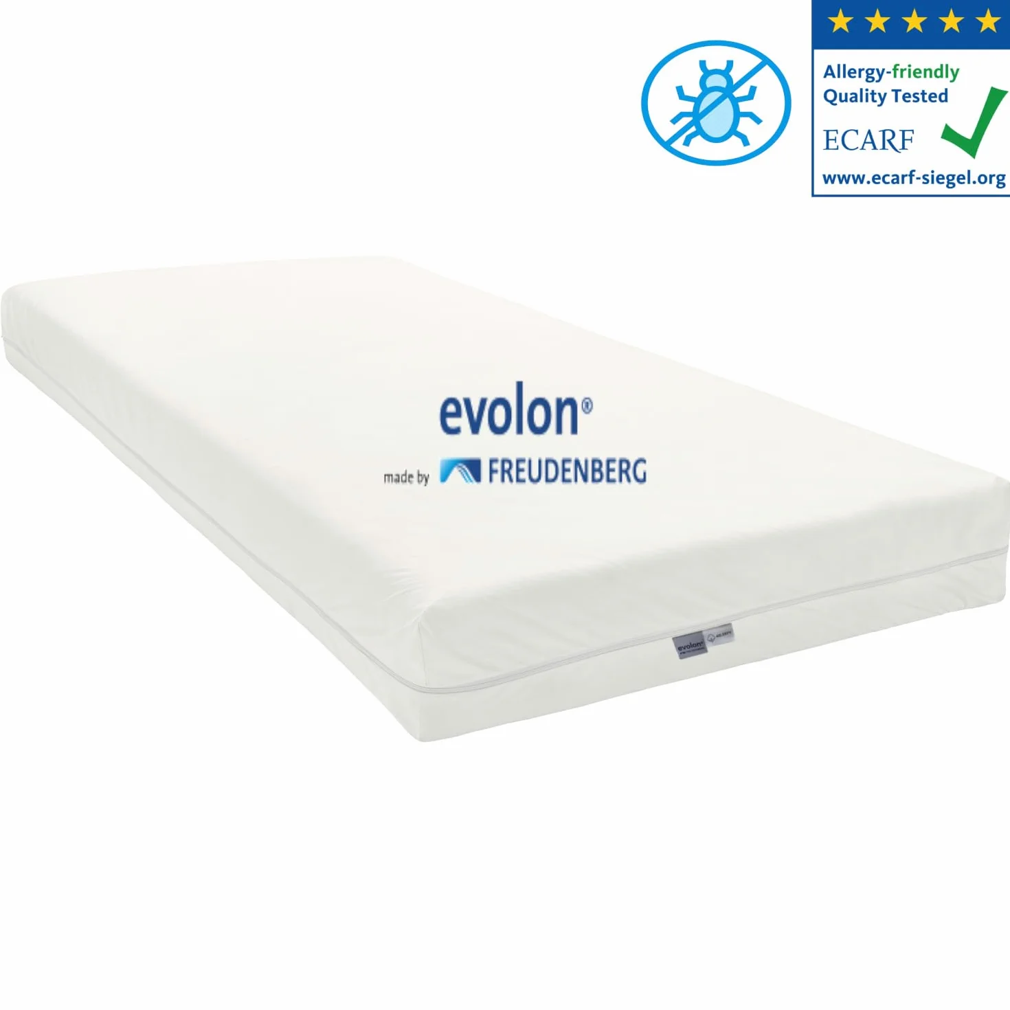 Pokrowiec przeciwroztoczowy na materac 90x200x20 dla alergików zmywalny Encasing