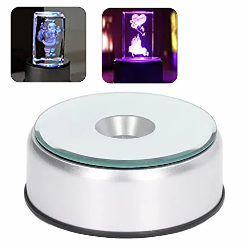Stojak Obrotowy z Napędem Silnikowym 360 °, Gramofon Fotograficzny ze światłami LED, Stojak Obrotowy Produktu do Wyświetlania Fotografii Produktowej Zegarek Jubilerski Modele 3D