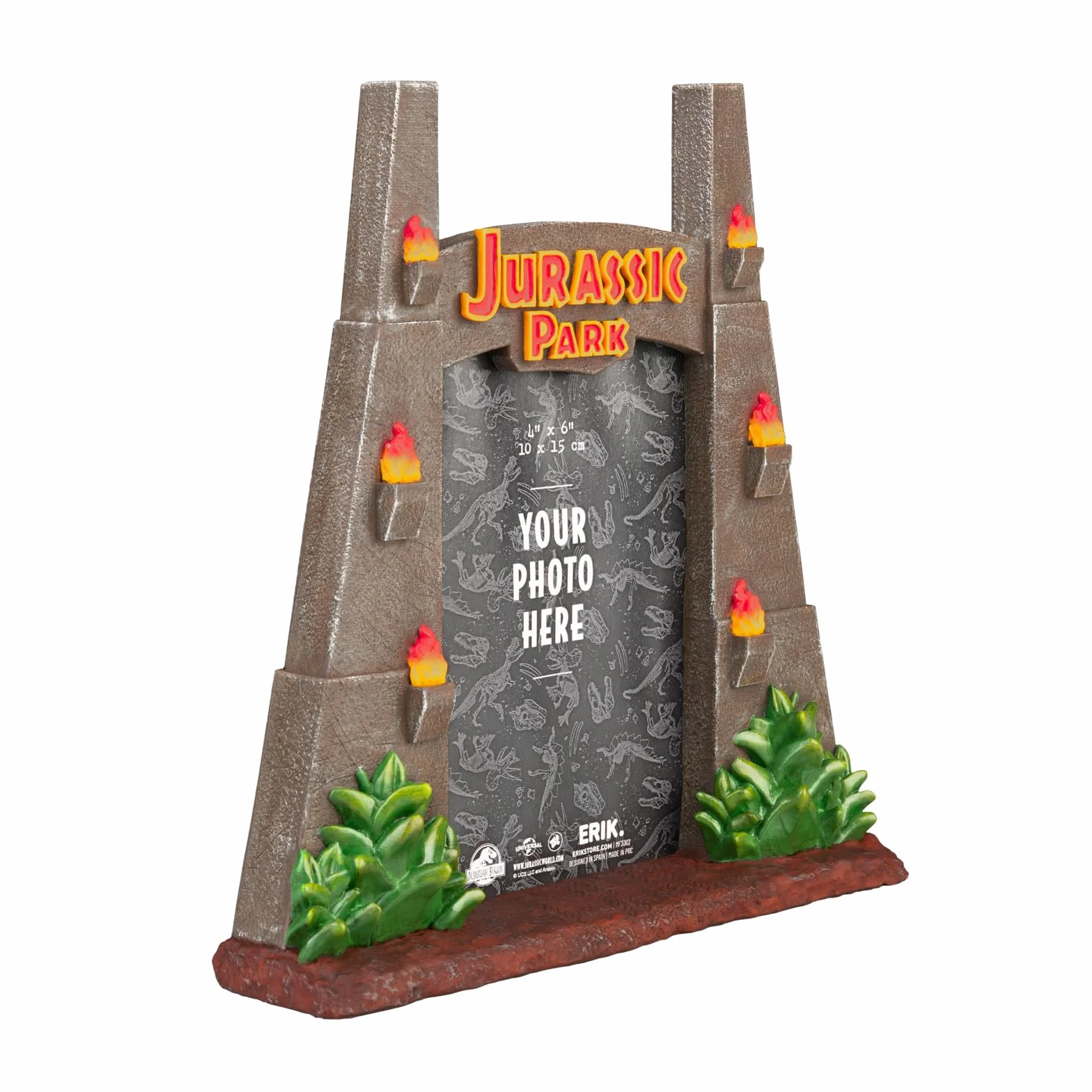 Grupo Erik Photo Frame 6x4 - Jurassic Park Merchandise | 6 x 4 Picture Frame - 10 x 15 cm Photo Frames | Jurassic Park Gifts For Friends, New Home Gifts