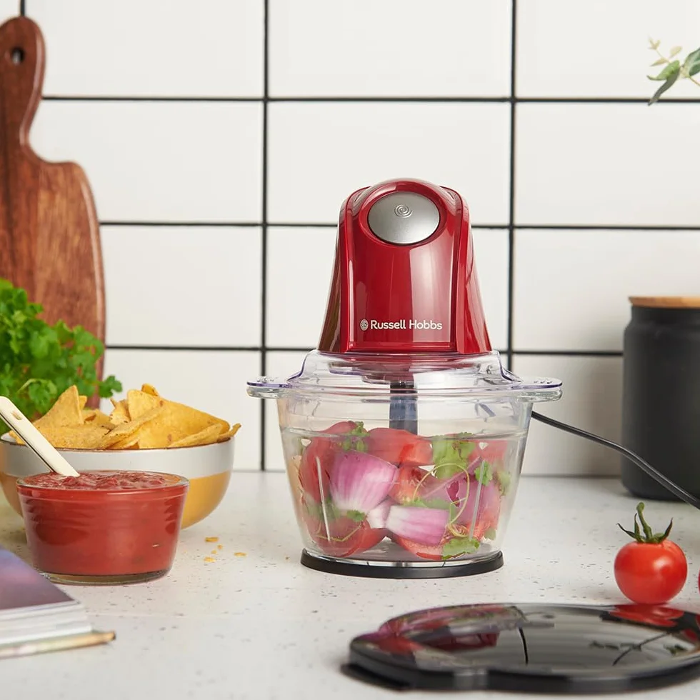 Russell Hobbs Minirozdrabniacz Desire Red 350W 500ml stal nierdzewna 27132-56