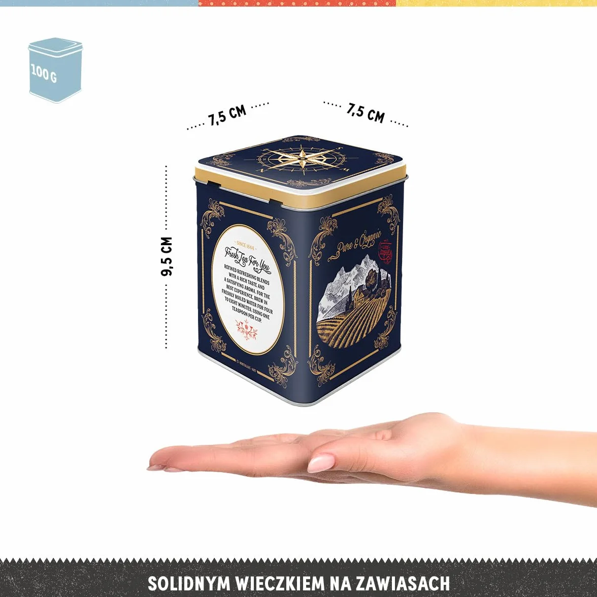 Nostalgic-Art Retro 31304 Puszka na Herbatę, Vintage, na 100 g