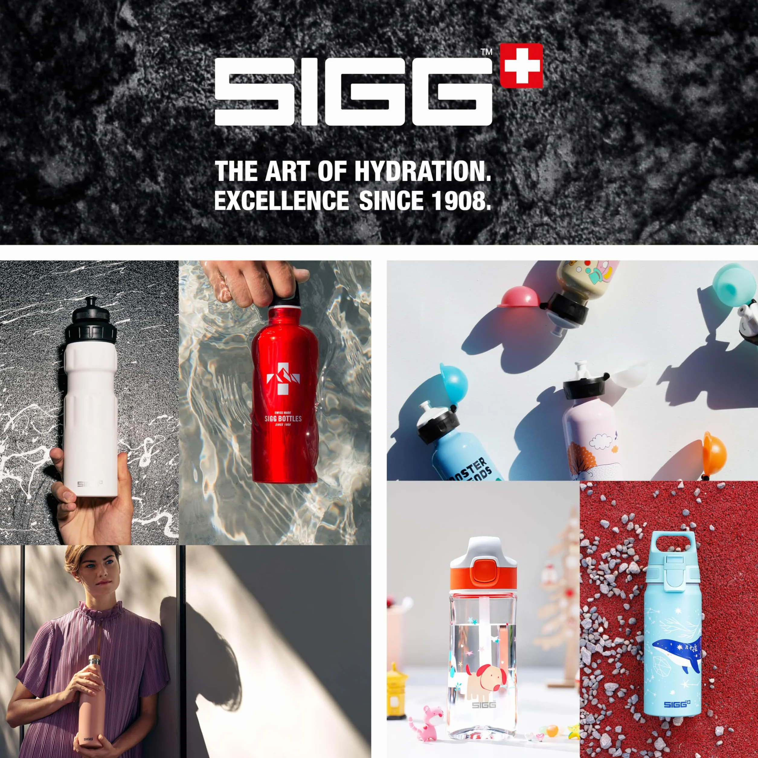 SIGG Zestaw Kubków Ze Stali Nierdzewnej Dla Dzieci 4 x 0,35 l