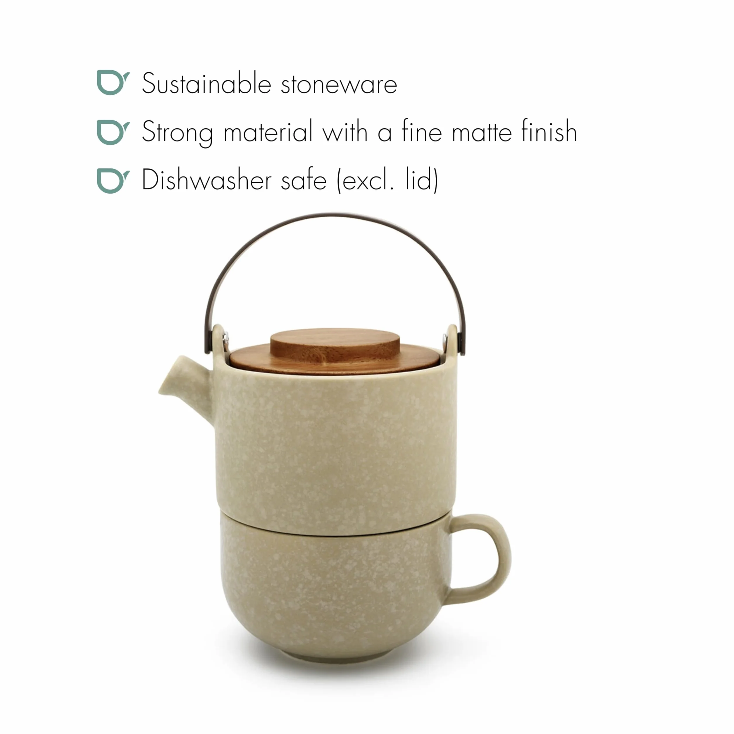 Bredemeijer Tea for one Umea beżowa 500 ml