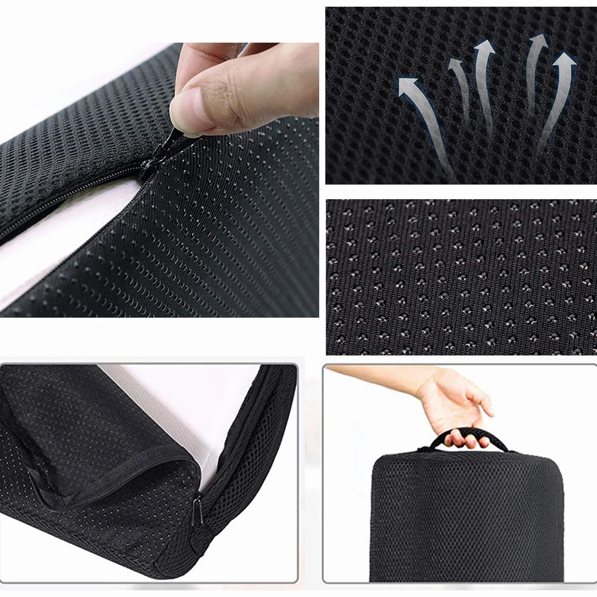 Podnóżek pod biurko WDEC Ergonomiczny podnóżek z regulowanym wzrostem, antypoślizgowy, piankowy podkład pod stopy, kompaktowa podpórka dla domu, biura, podróży