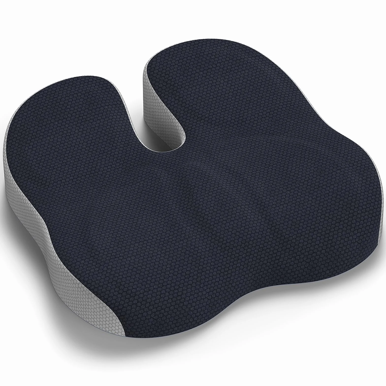 Poduszka na krzesło biurowe, poduszka ortopedyczna do siedzenia na kość ogonową, pianka z pamięcią ergonomiczna poduszka na krzesło biurowe, łagodzi ból Poduszka na krzesło biurowe do gier