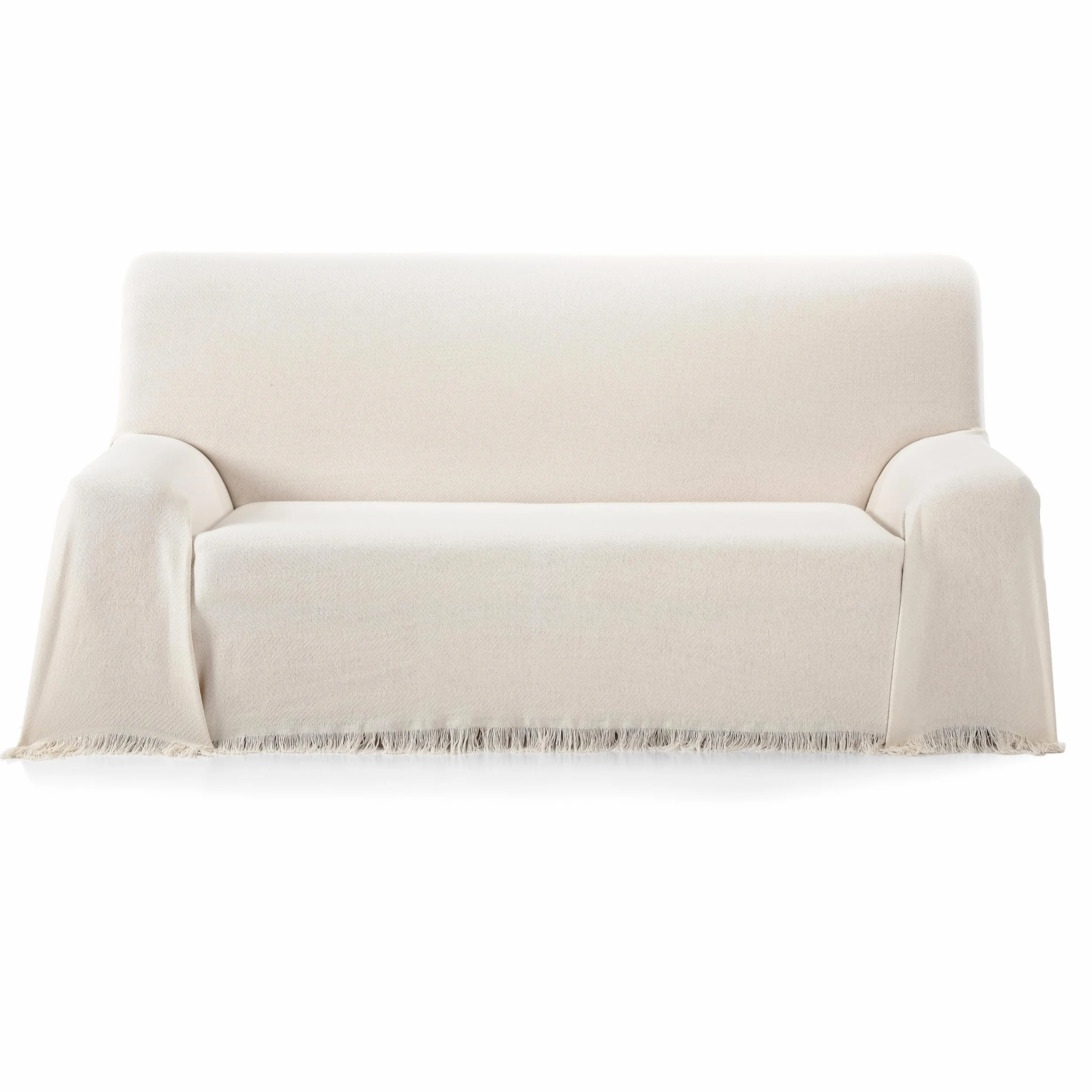 Martina Home Espiga narzuta na sofę bawełna poliester ecru 300 x 260 cm