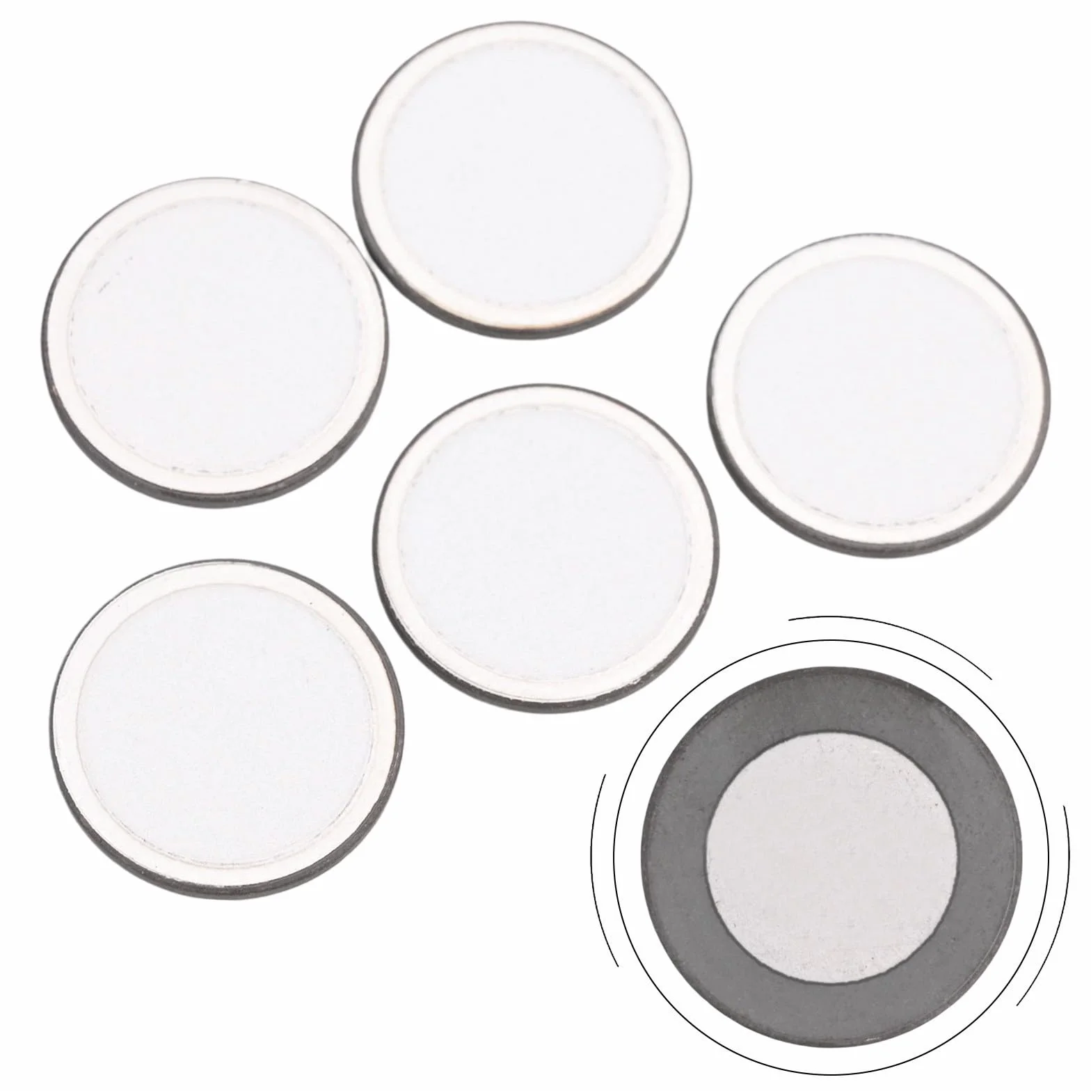 Ceramiczny dysk atomizujący, 16 mm, do nawilżacza, nebulizator, 5 sztuk