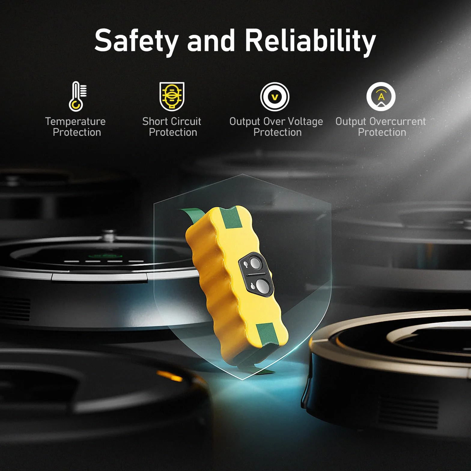 4050mAh Ni-MH Odpowiedź Bateria do iRobot Roomba 500 600 700 800 Series 530 531 532 535 536 540 550 552 560 570 580 595 620 650 666 0 7600 770 780 790 870, ze szczotkami, śrubami i śrubokrętem