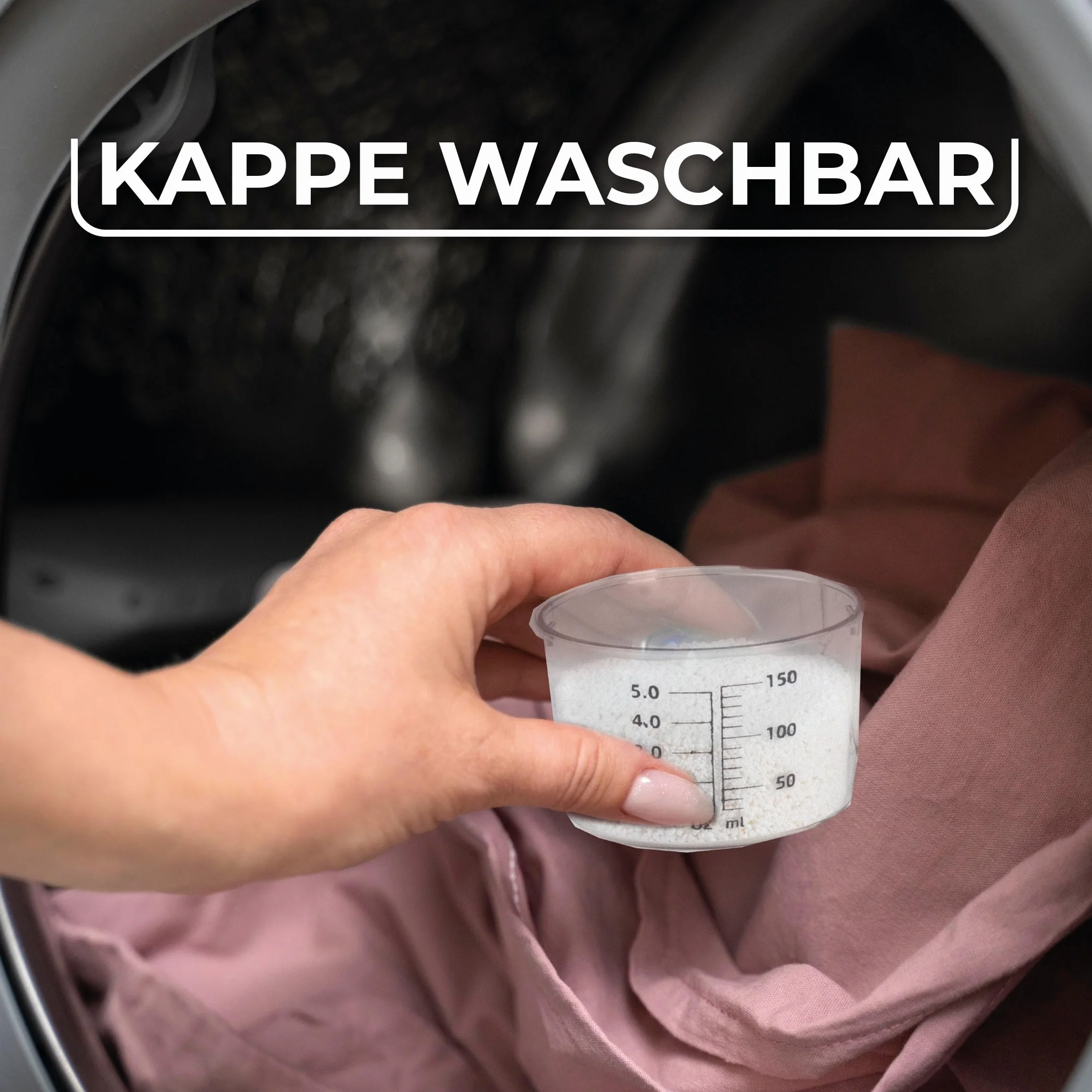 Vileda Pudełko na środki piorące 1100 ml szare hermetyczne
