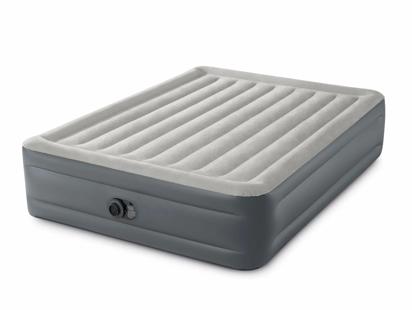Dwuosobowy Materac Dmuchany 152x203x46 cm łóżko pompka 220V INTEX 64126ND