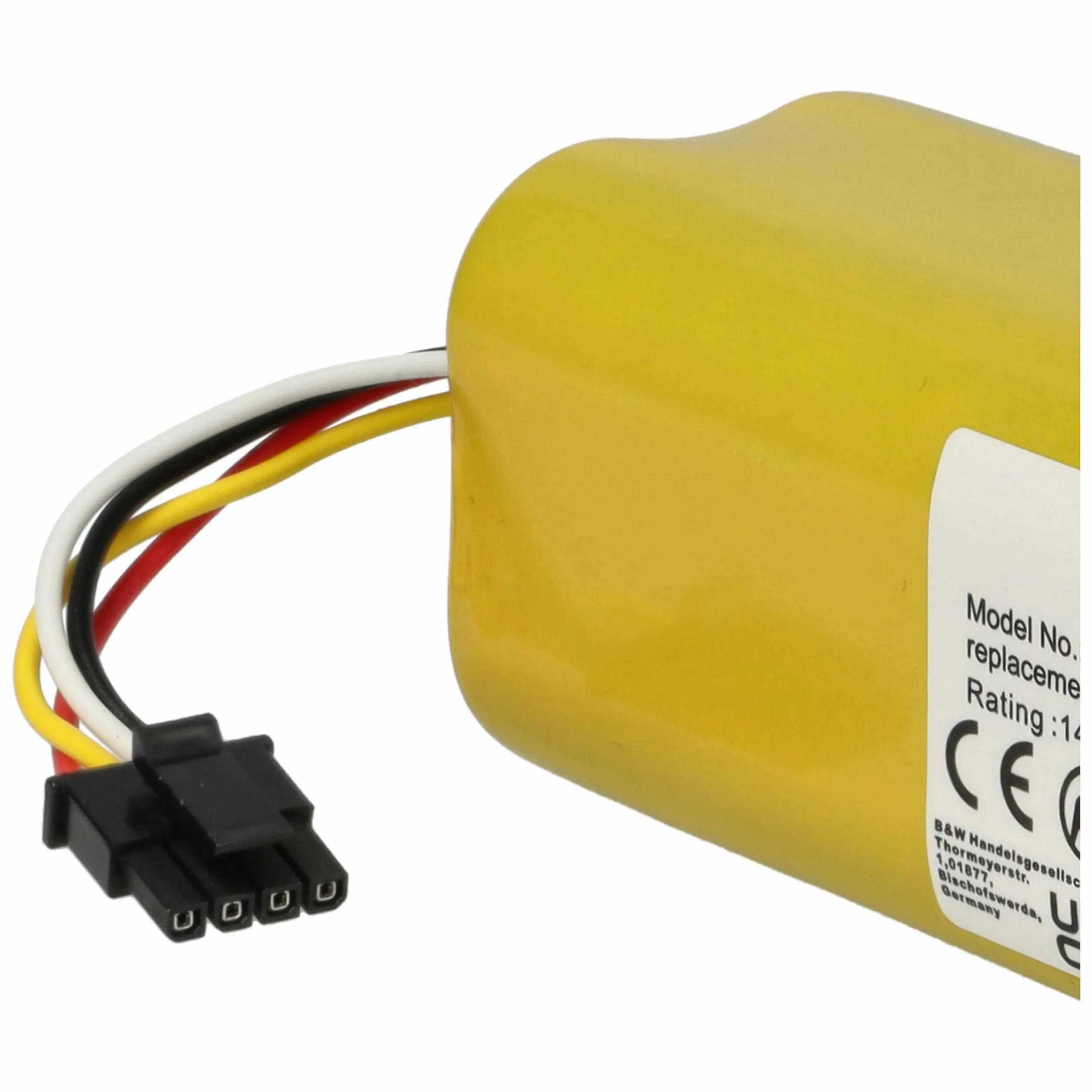vhbw Akumulator kompatybilny z Dreame D9, D9 Pro, F9, L10 Pro, D10, D10 Plus, D10s, D9 Max, L10 Home 5200 mAh 14,4 V litowo-jonowy