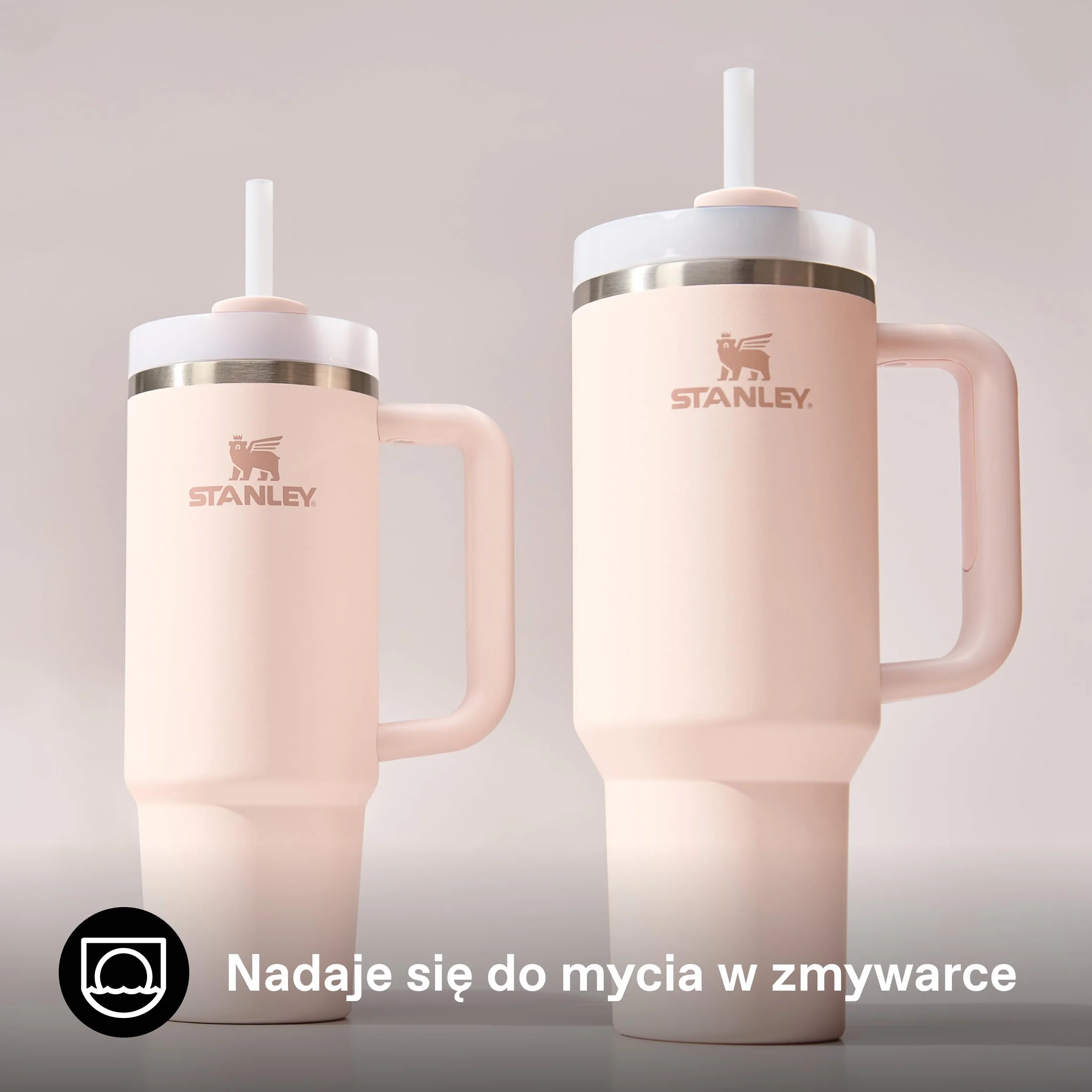 Stanley 1913 Quencher H2.0 FlowState Tumbler Kubek Ze Słomką Uchwytem Pokrywką 40 Godzin