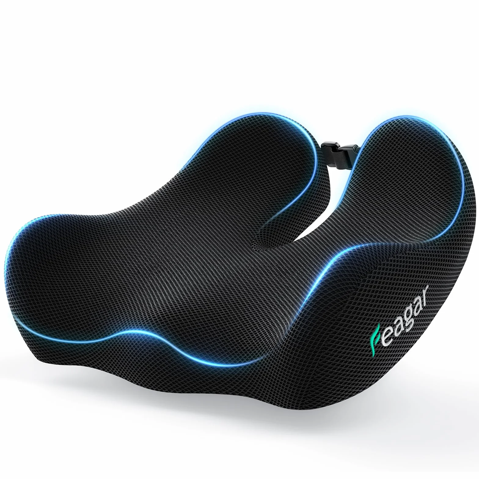Poduszka na krzesło biurowe ortopedyczna z pianką pamięciową ergonomiczna
