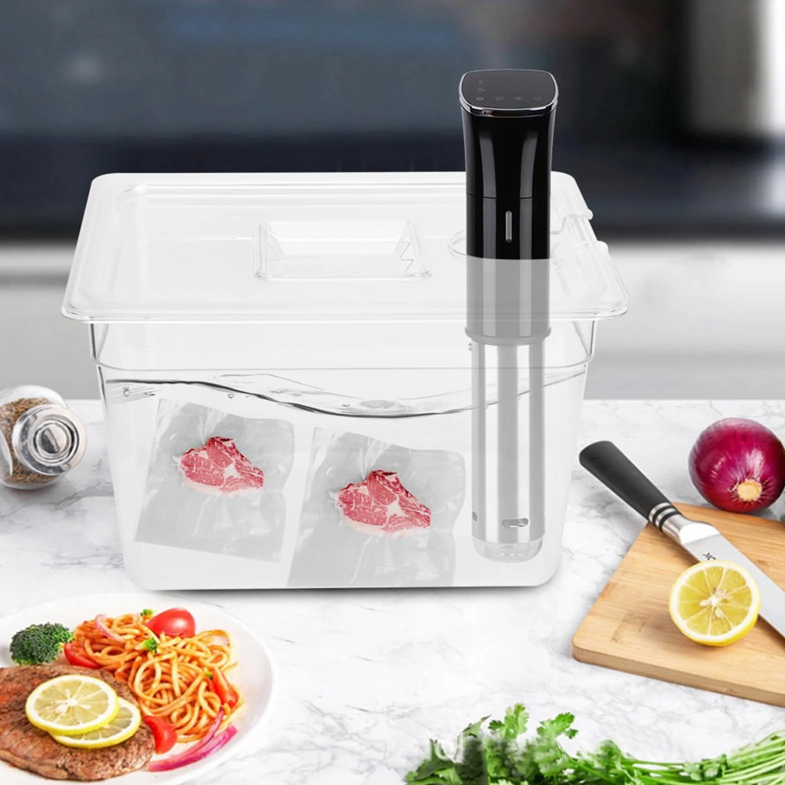 Pojemnik do Sous Vide 11L Składany ze Znacznikami Kalibracji