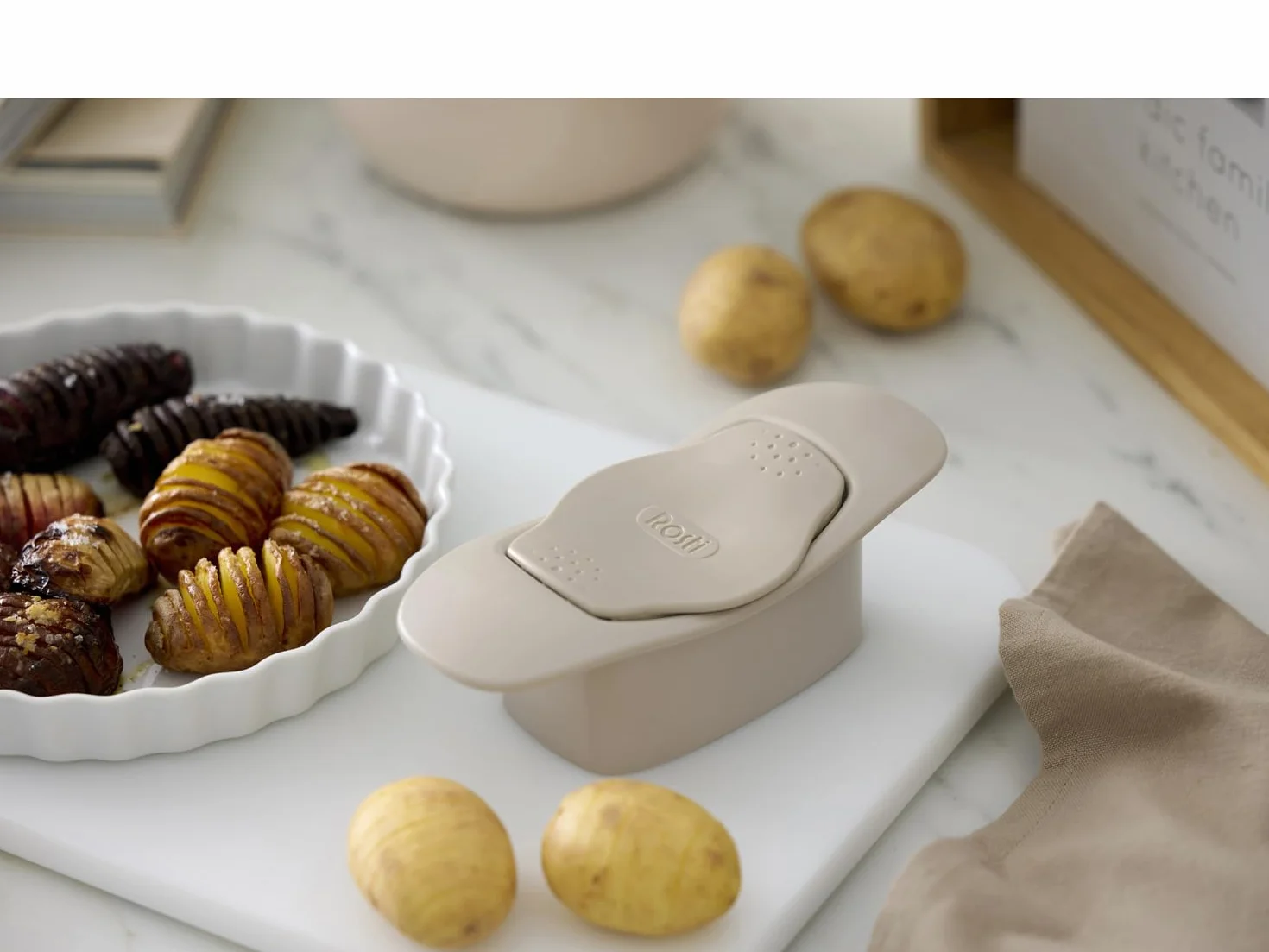 Rosti Nacinarka Hasselback Humus