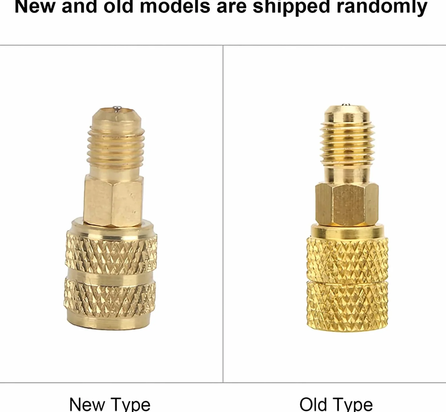 Adapter R410a, A/C 1/4 cala na gniazdo 5/16 cala adapter SAS, odpowiedni do systemów klimatyzacji R410a, serwisów HLK i chłodzenia, stabilna wydajność (łącznik spodni)