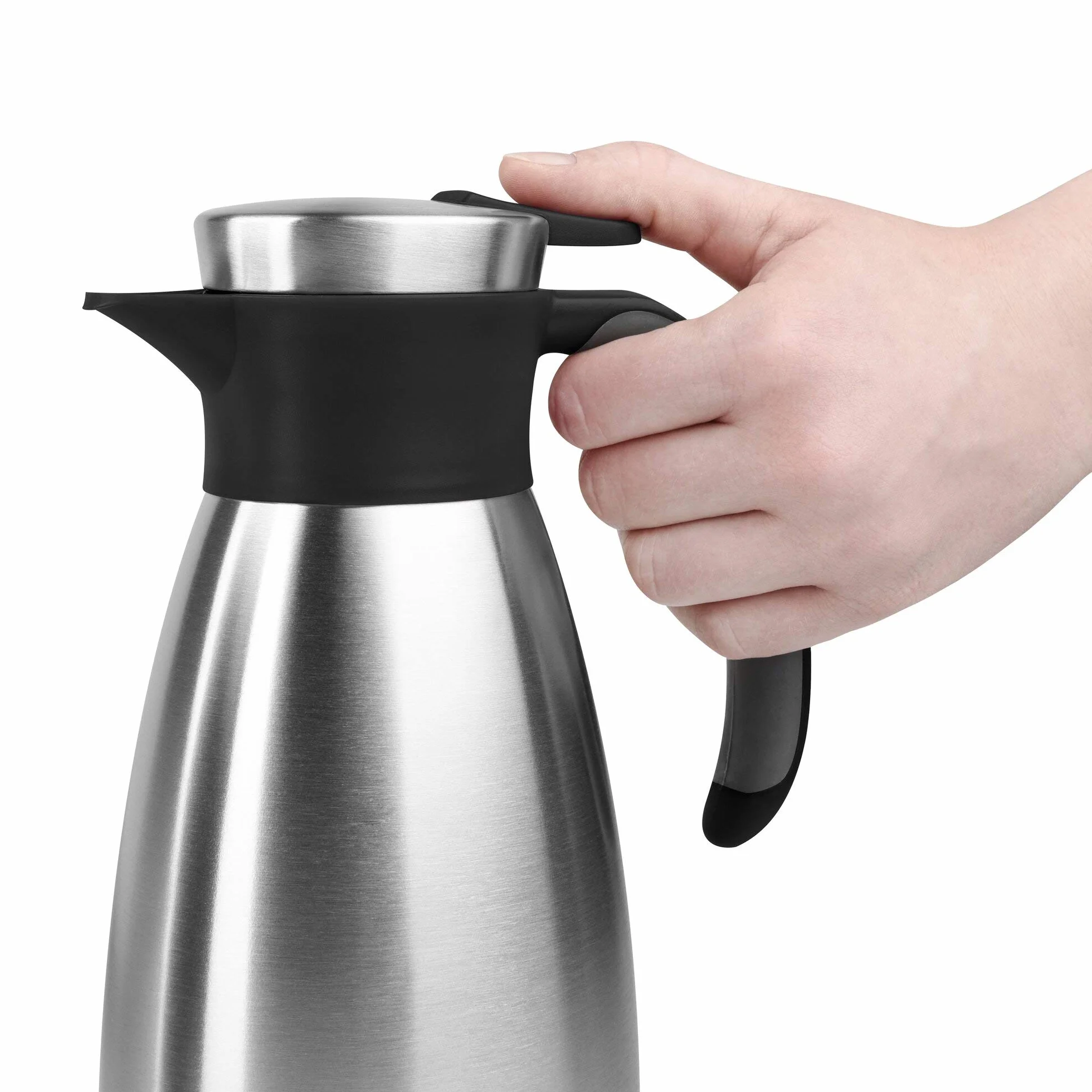 TEFAL SOFT GRIP karafka termiczna 1L CZARNY - K3043114