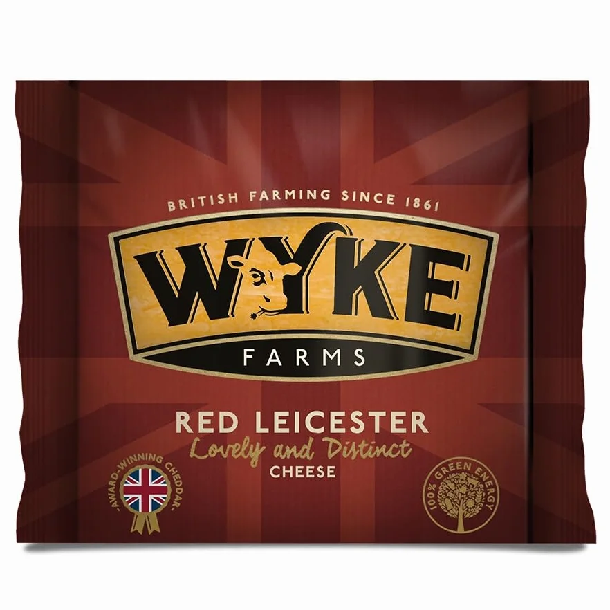 Ser Cheddar Red Leicester 200g - Wyke Farms