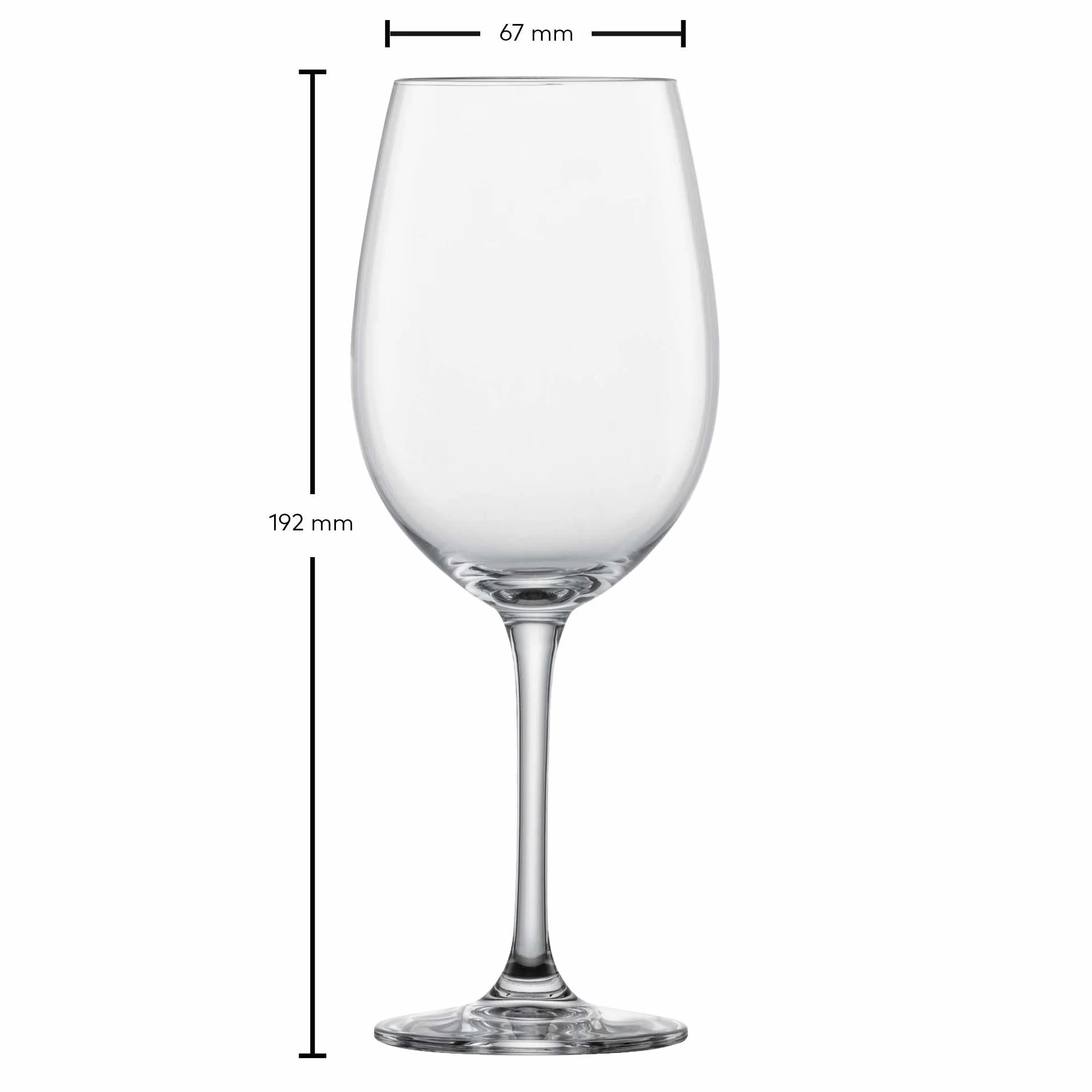 SCHOTT ZWIESEL Burgundowe kieliszki do czerwonego wina Classico zestaw 6 szt. mycie w zmywarce Made in Germany
