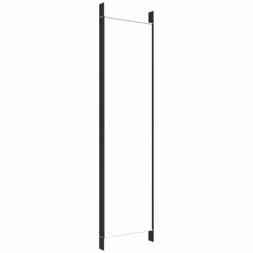 vidaXL Parawan 5-panelowy Biały 250x200 cm Tkanina