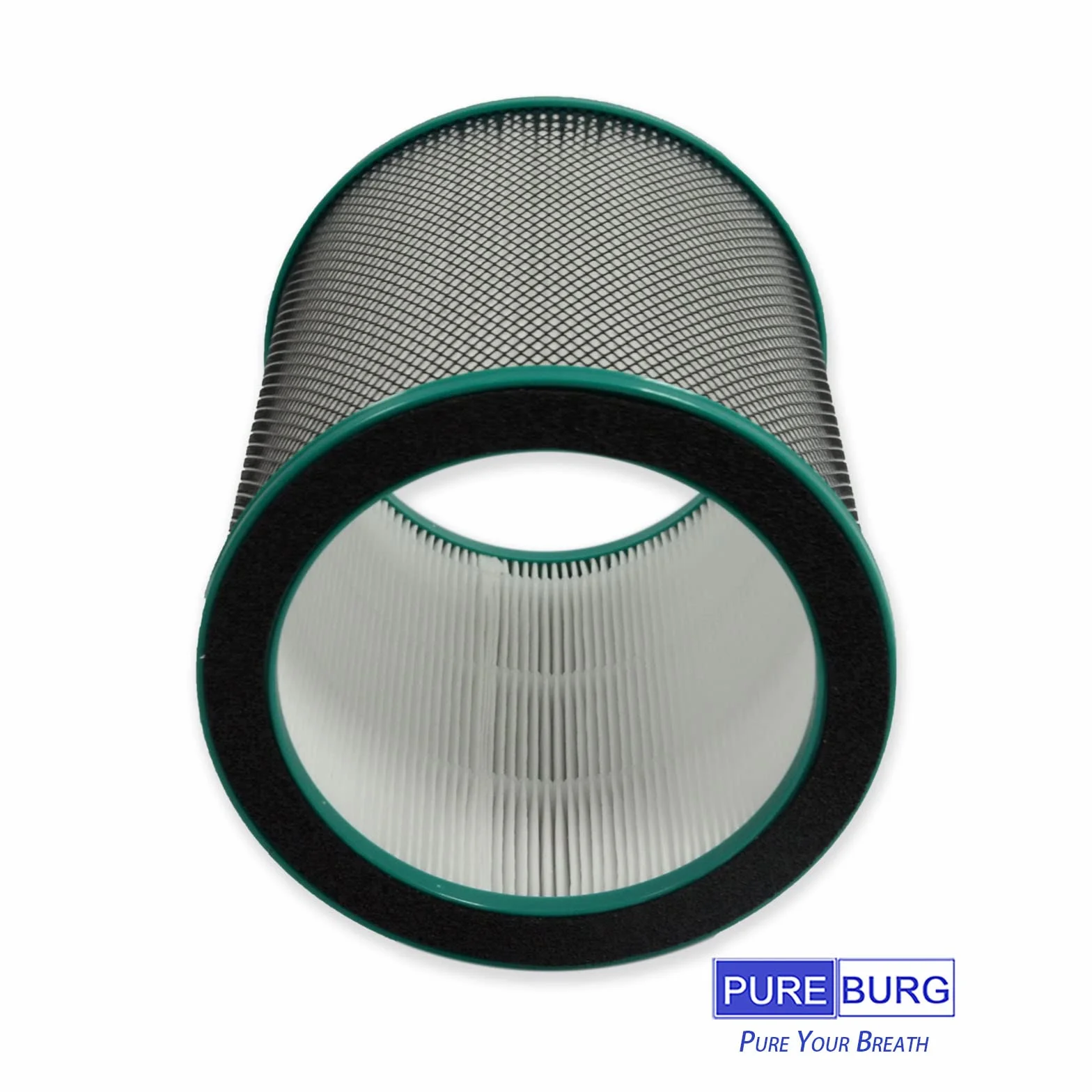 PUREBURG Filtry zamienne H13 HEPA do ULTTY R022 R22 SKJ-CR022D MOONQUAKE wentylator wieżowy oczyszczacz powietrza 2 w 1, 2-pak