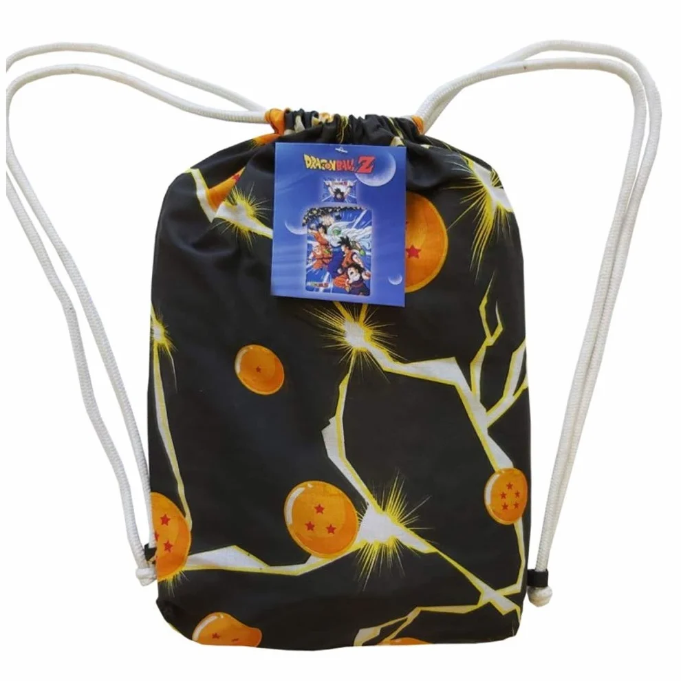 Zestaw pościeli Dragon Ball DB1103BL 140x200cm +70x90cm, wielokolorowa, 100% bawełna