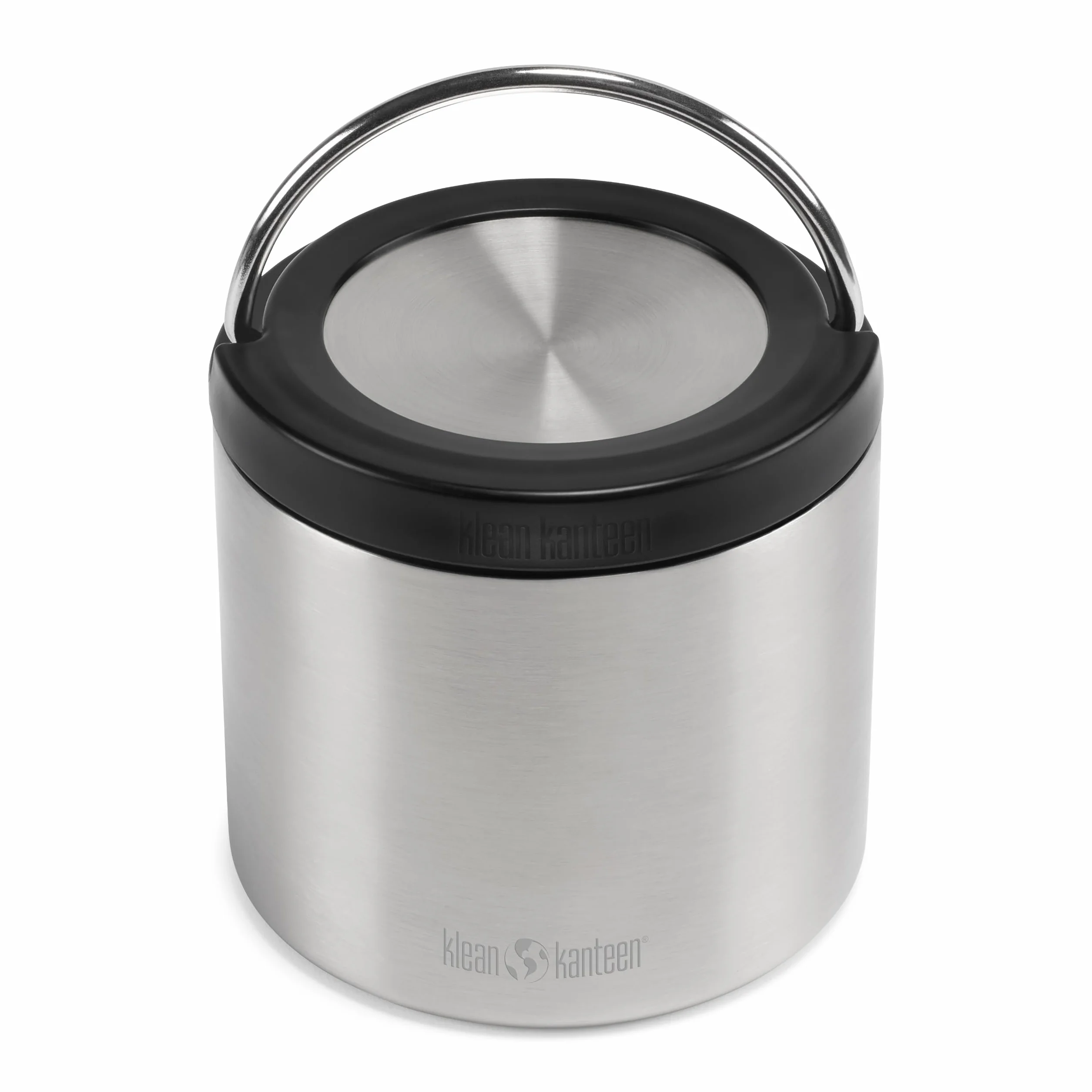 Klean Kanteen Insulated TKCanister Pudełko na lunch, Dorośli Unisex, Brushed Stainless, 473ml