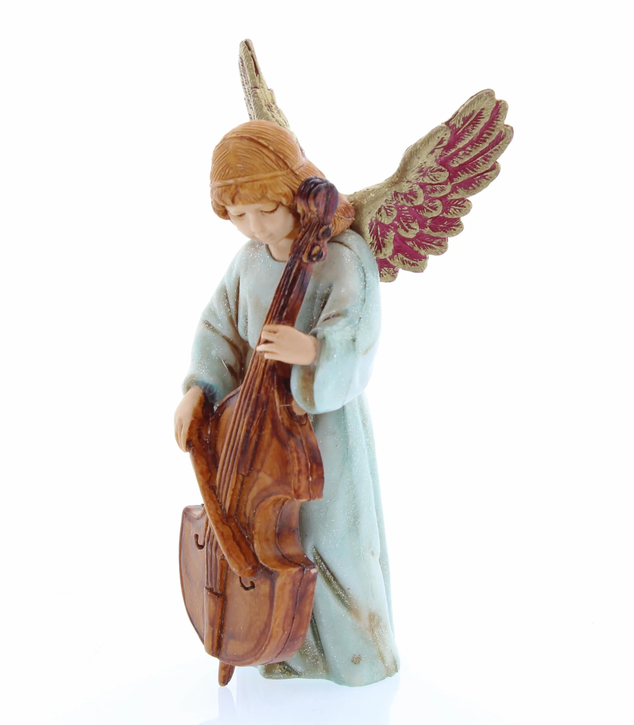 Moranduzzo Angelo con Violoncello, 11 cm, Wielobarwny