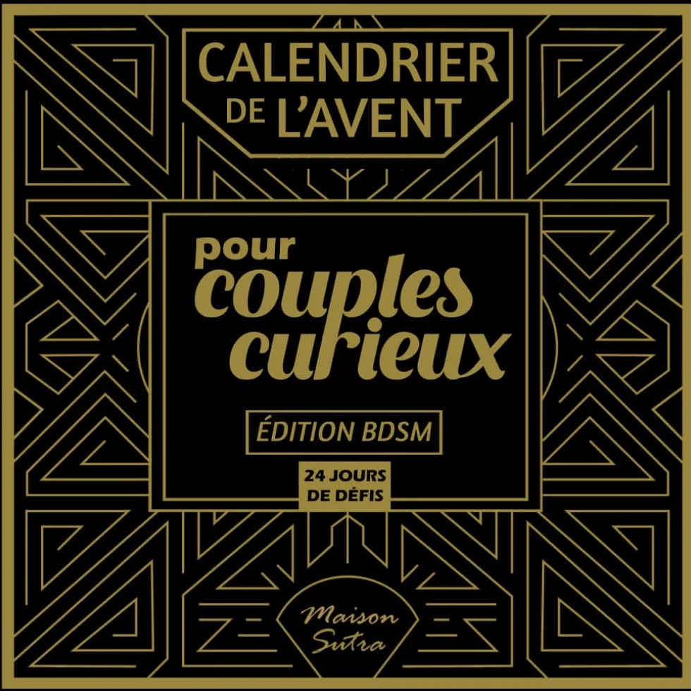 Calendrier de l'avent pour couple 24 jours défis coquins érotiques Edition BDSM Soft