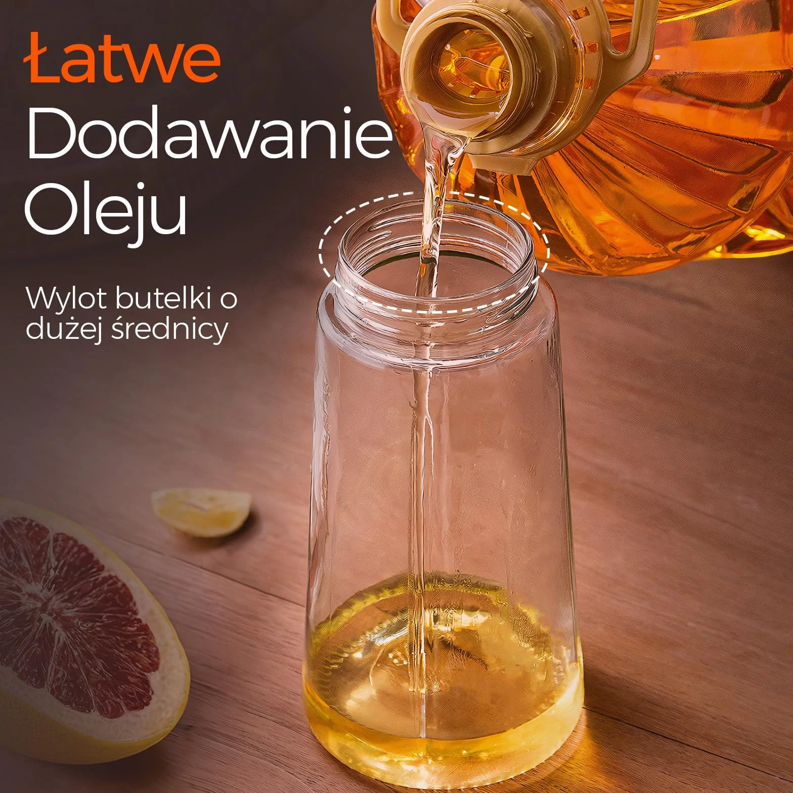 YARRAMATE 2 w 1 rozpylacz oleju jadalnego, butelka z rozpylaczem 470 ml, nadaje się do kontaktu z żywnością, spray na olej do gotowania, wysokiej jakości oleju do kuchni(Zielony)