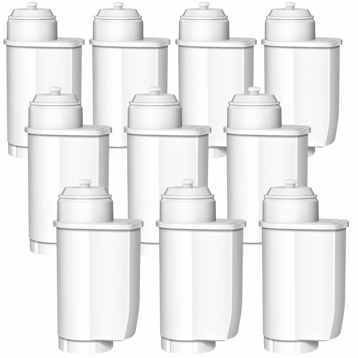 Mutital filtrów do wody Siemens® EQ Series, EQ3/EQ6/EQ9, EQ500, S700, 3200 filtr do wody w pełni automatyczny ekspres do kawy Bosch® TCZ7003, TCZ7033, do Brita® Intenza 57549 (10 Stück)