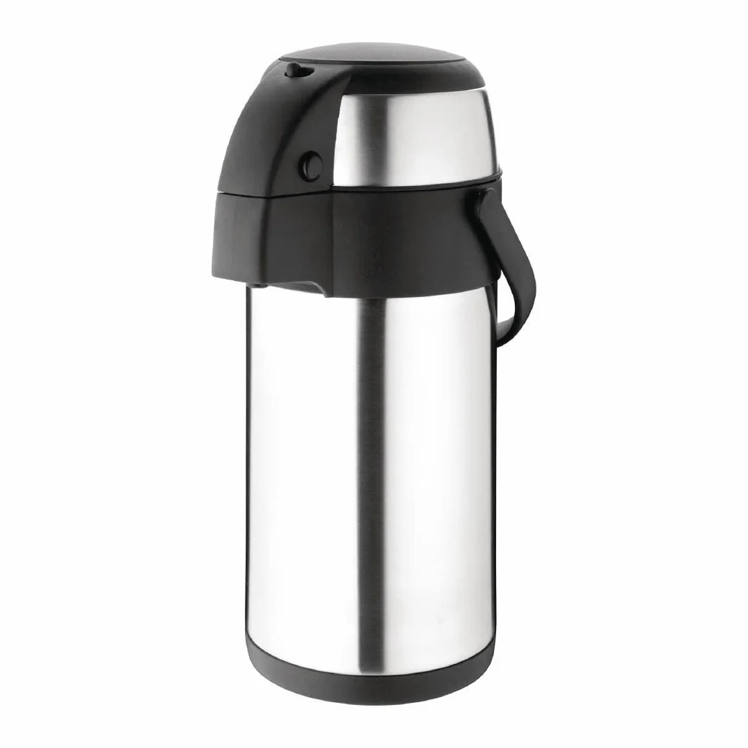 Olympia Pompka Action Airpot 3 l 370 x 151 mm stal nierdzewna zaparzacz do herbaty