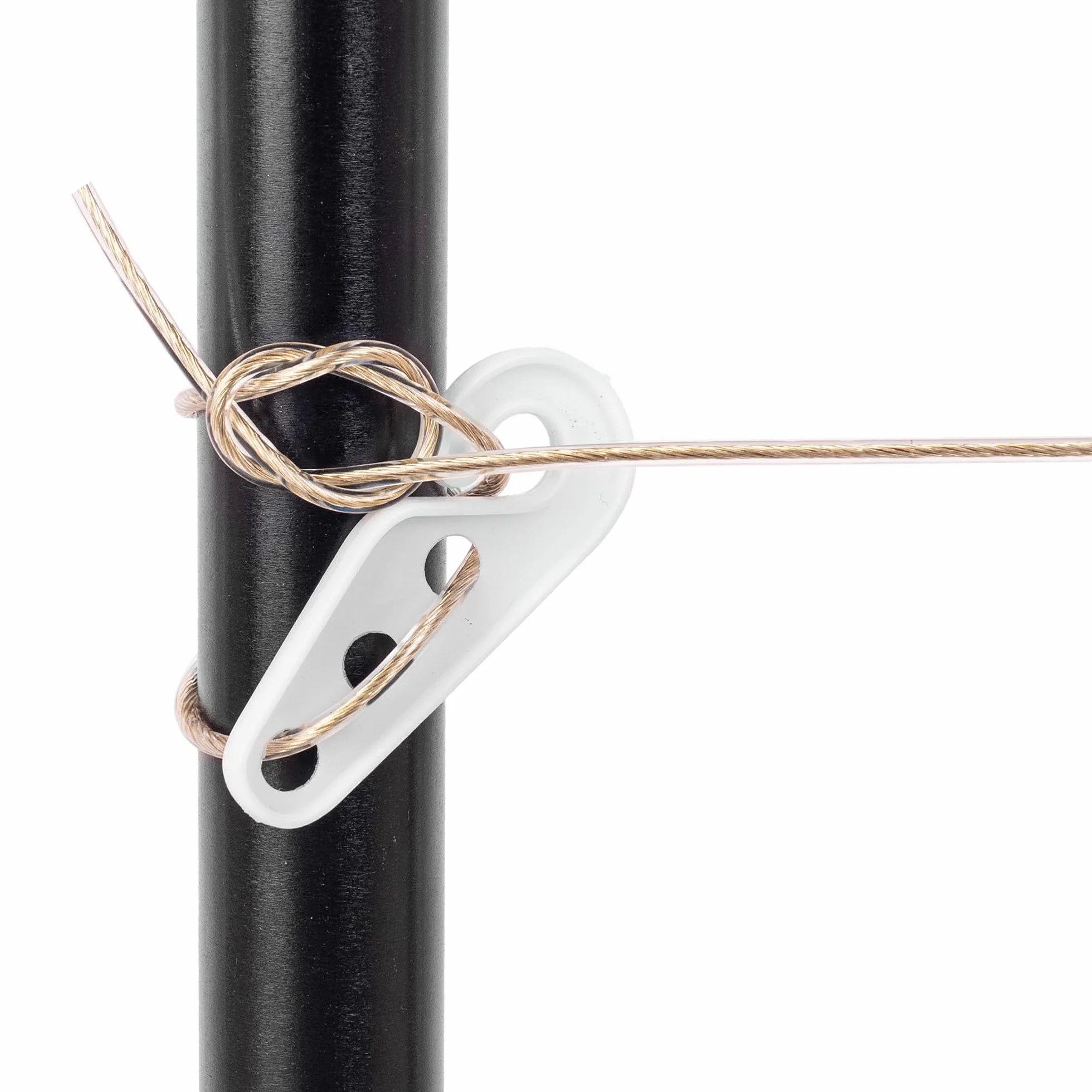KADAX Linka do prania 10 m, 2 mm sznurek do prania ze stalowym rdzeniem i osłoną z tworzywa sztucznego, odporna na warunki atmosferyczne, linka do prania na balkon, do ogrodu i na kemping, bardzo